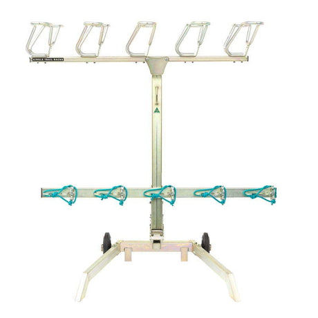 Single Trail Vertical Bike Rack (ez-rfs) Hitch Mounted [cl:silver Sz:5 Bike Carrier]