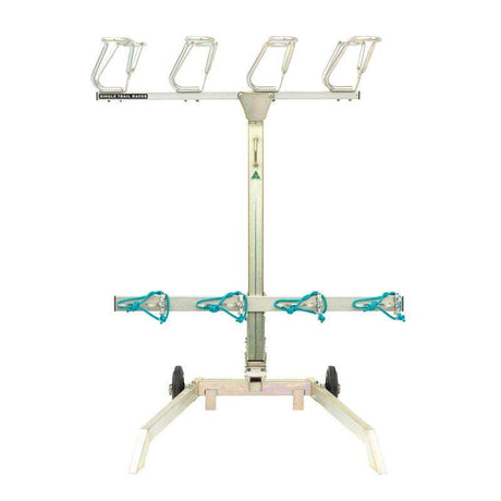 Single Trail Vertical Bike Rack (ez-rfs) Hitch Mounted [cl:silver Sz:4 Bike Carrier]