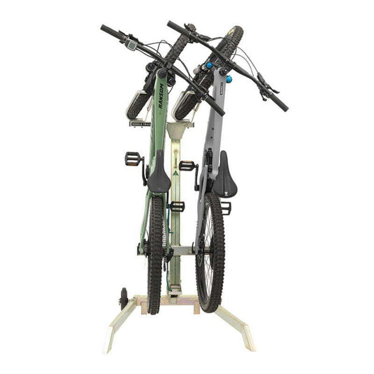 Single Trail Vertical Bike Rack (ez-rfs) Hitch Mounted