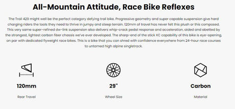 Pivot 2022 Trail 429 (enduro Pro Xt/xtr) Silver [sz:large]