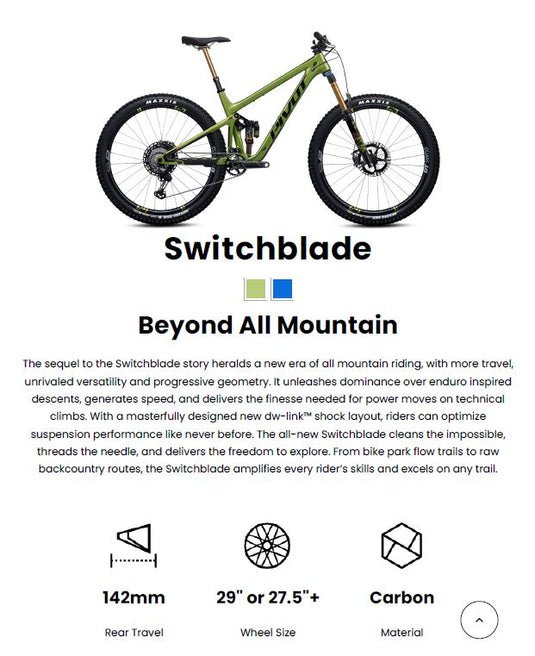 Pivot 2022 Switchblade 29 Pro (xt/xtr) Lime
