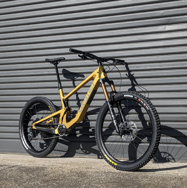 Santa Cruz 2022 Bronson 4 Cc Custom Build Paydirt Gold X-large