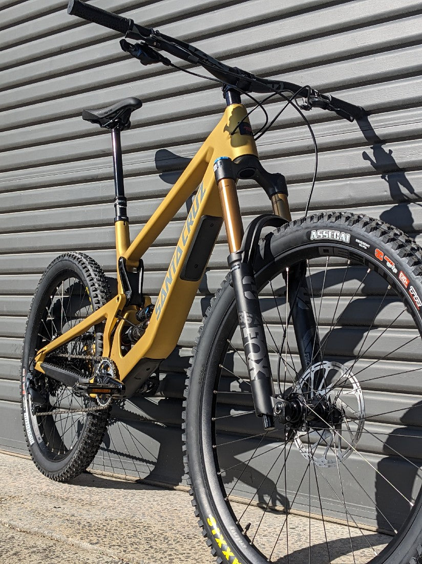 Santa Cruz 2022 Bronson 4 Cc Custom Build Paydirt Gold X-large