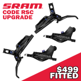 Pack Of Sram Brake Code Rsc Black Rear 1800mm (front Or Rear)
