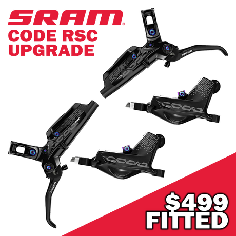 Pack Of Sram Brake Code Rsc Black Rear 1800mm (front Or Rear)