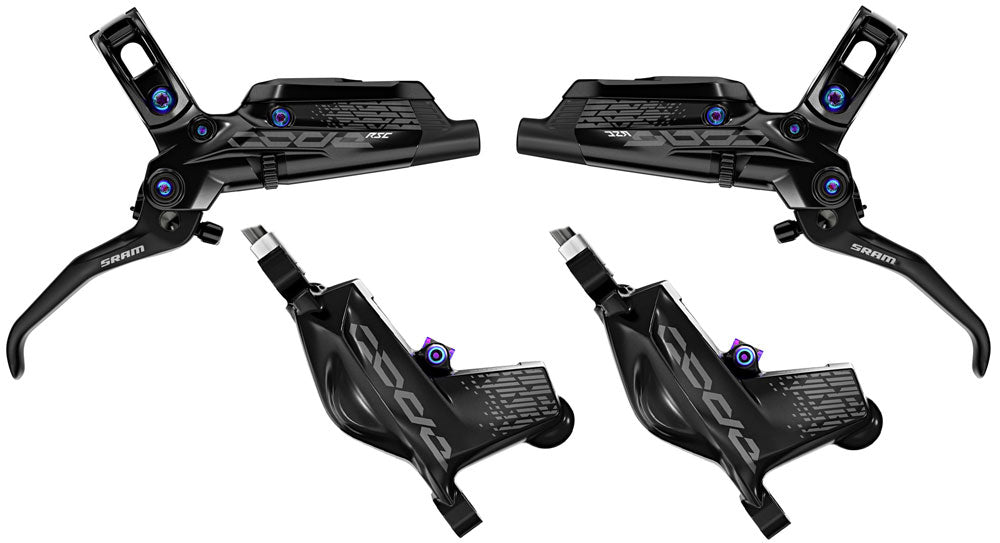 Pack Of Sram Brake Code Rsc Black Rear 1800mm (front Or Rear)