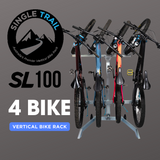 Single Trail Vertical Bike Rack - Sl100 [sz:4 Bike Carrier]