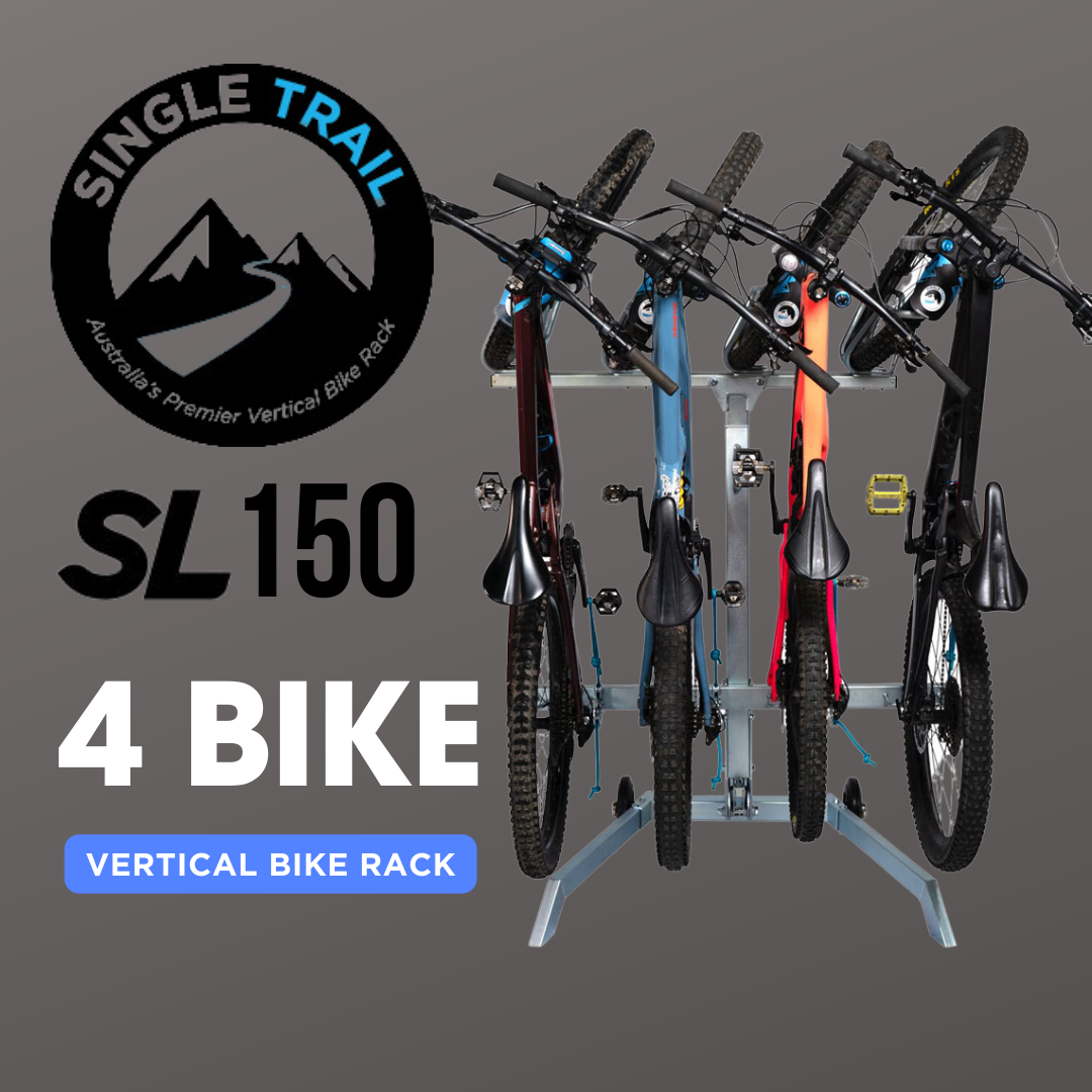Single Trail Vertical Bike Rack Sl150 [sz:4 Bike Carrier]