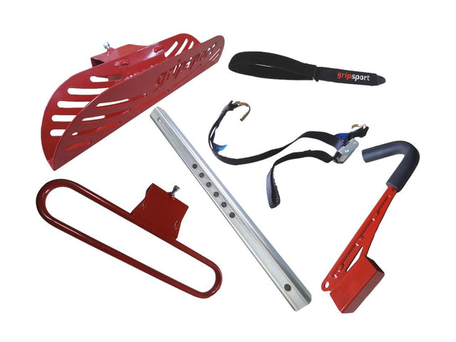 Grip Sport Van Rack 3 To 4 Bike Add On Kit (hook, Strap, Hoop & Taco + 4 Bike Top Bar)
