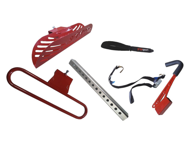 Grip Sport Van Rack 2 To 3 Bike Add On Kit (hook, Strap, Hoop & Taco + 3 Bike Top Bar)