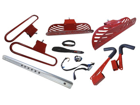 Grip Sport Van Rack 2 To 4 Bike Add On Kit  (2 X Hook, Straps, Hoops & Tacos + 4 Bike Top Bar)