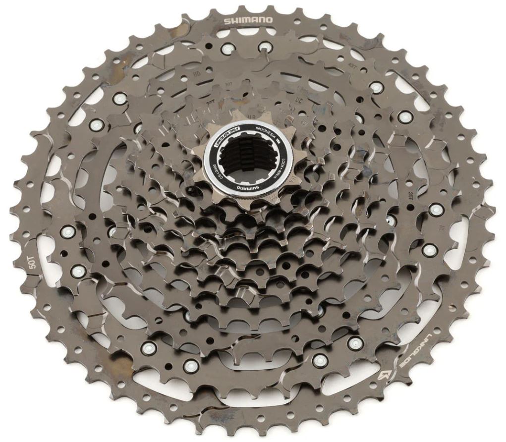 Shimano Cs-lg400 Linkglide Cassette (silver) (shimano Hg) (11 Speed) (11-50t)