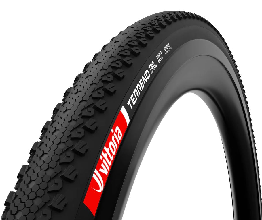 Vittoria Tyre Terreno T30 Fine Loose - 700 X 38 - Gravel Sport - Black - Oem Unpackaged