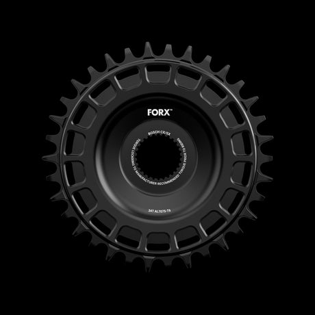 Forx Chainring - Bosch Cx Direct Mount - 34t - Black