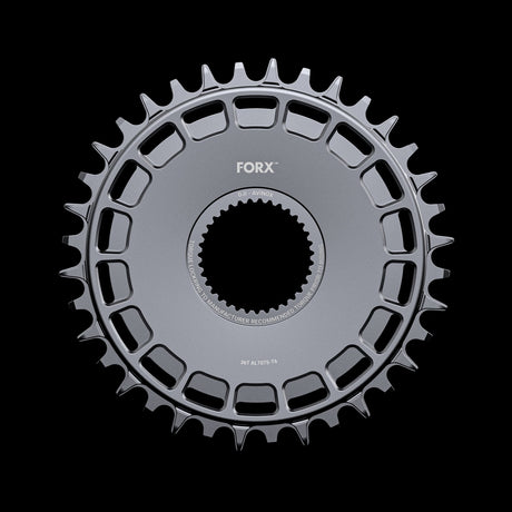 Forx Chainring - Dji Avinox Direct Mount - 34t - Platinum