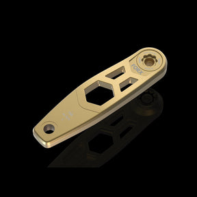 Forx Crankset - E-bike - Hex 2 - 155mm - Copper/gold - Dji Avinox / Bosch / Tq / Yamaha / Levo 4