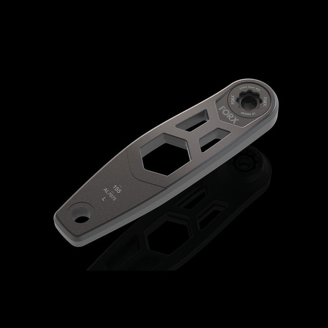 Forx Crankset - E-bike - Hex 2.5 - 155mm - Black - Specialized Levo / Kenevo Gen 2-3 / Brose / Sram