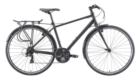 Malvern Star Sprint 2 - Flat Bar X-road Bike - Matt Black / Grey - [sz:large]