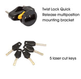 Onguard Bike Lock - Doberman Key Lock - 185cm X 15mm (8027)
