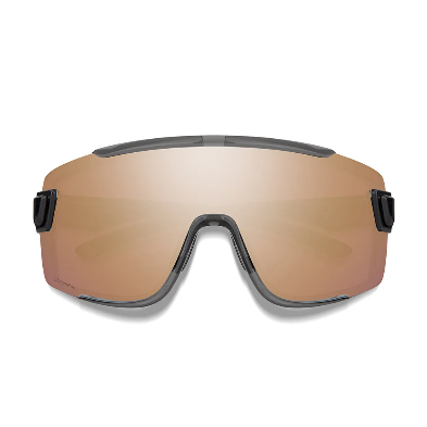 Smith Sunglasses - Wildcat - Crystal Grey - Chromapop Rose Gold Mirror - Plus Bonus Clear