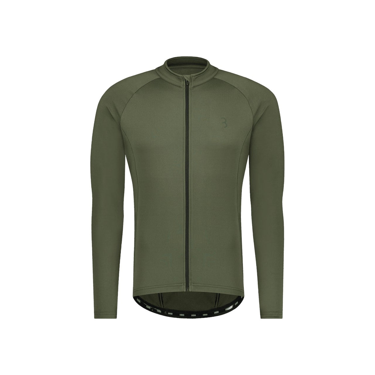 Bbb Jersey - Bbw-237 - Transition Long Sleeve - Olive Green - Large