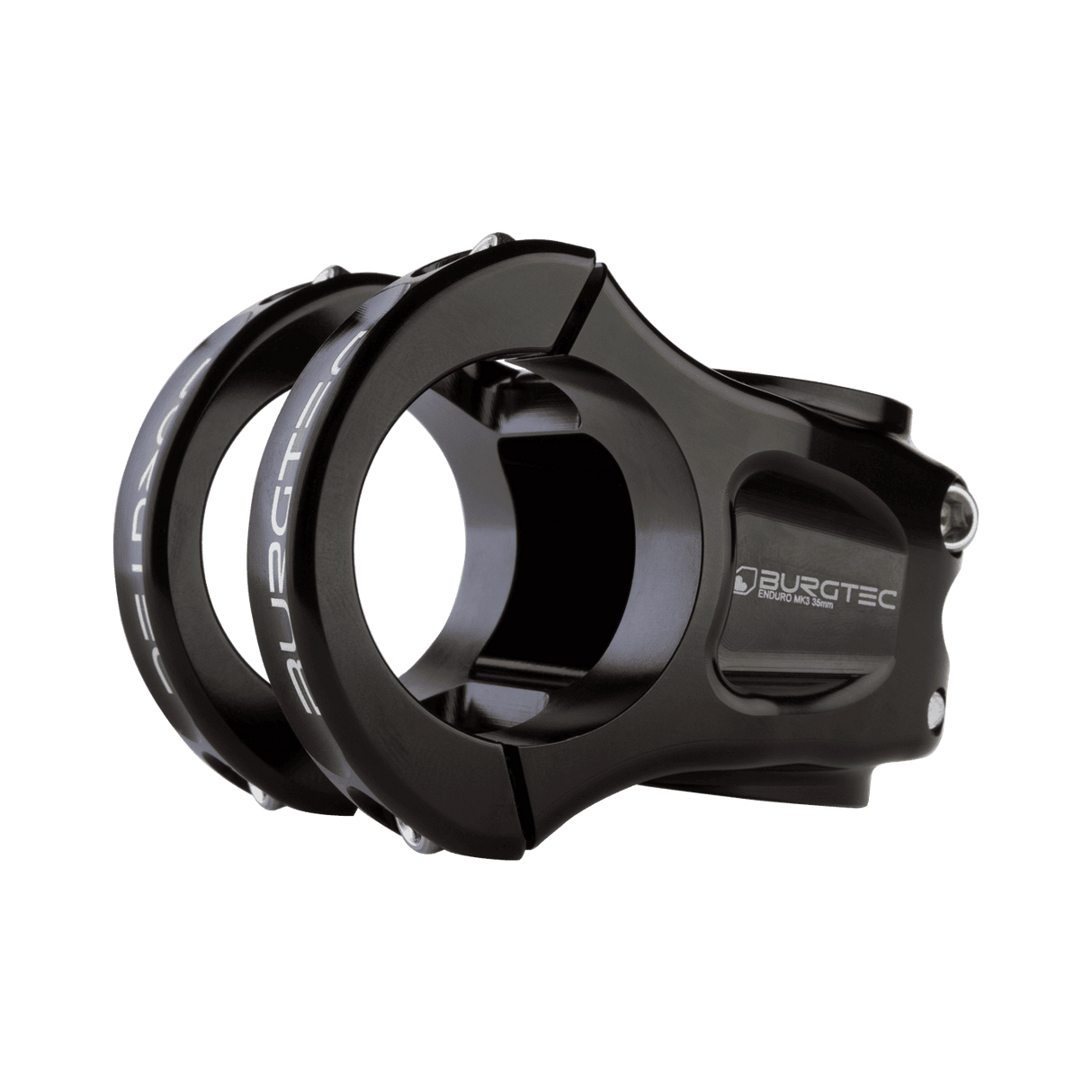 Burgtec Stem Direct Mount MK3 - 31.8mm Clamp - 50mm Reach - Burgtec Black