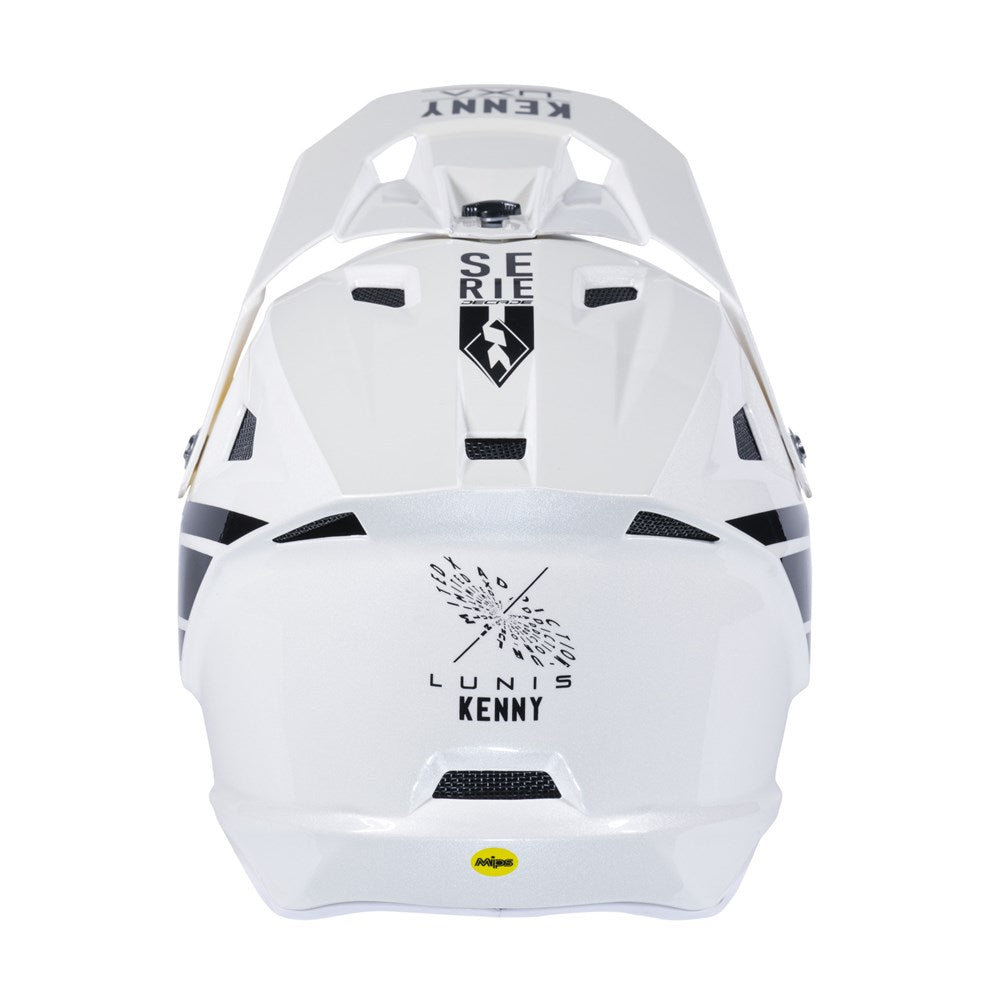 Kenny Racing Decade Fullface Helmet - Mips - Lunis White Gold - [sz:small]
