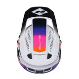 Kenny Racing Helmet - Elite Graphic + Full Face - White Gradient [sz:large | 59-60 Cm]