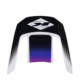 Kenny Racing Replacement Visor - Elite Graphic + Helmet - White Gradient [cl:white Gradient]