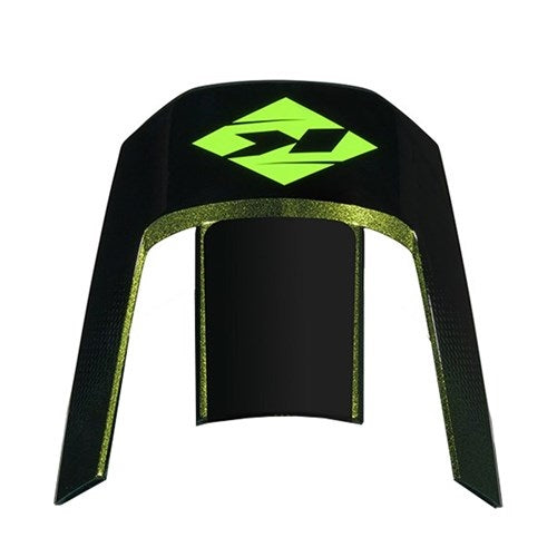 Kenny Racing Replacement Visor - Elite Graphic + Helmet - Green Chameleon [cl:green Chameleon]