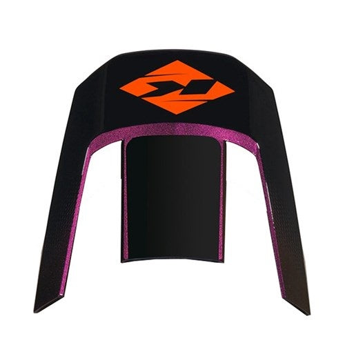 Kenny Racing Replacement Visor - Elite Graphic + Helmet - Orange Chameleon [cl:orange Chameleon]