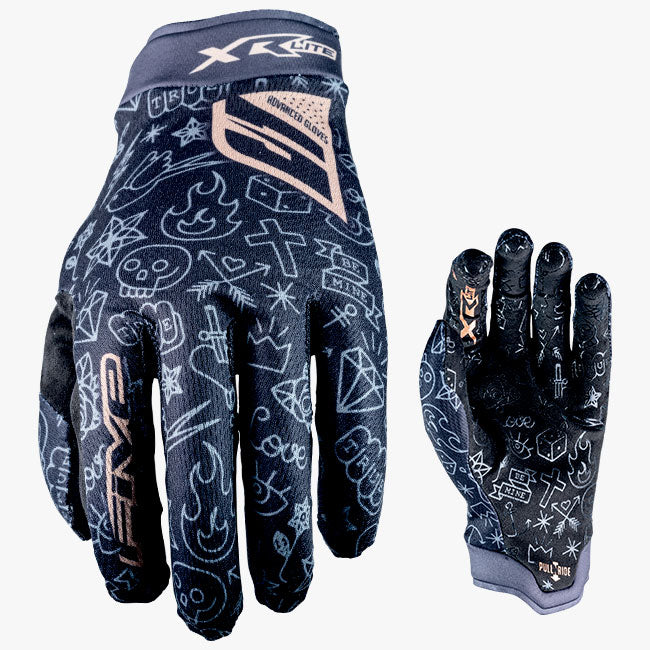 Five Gloves Xr-lite - Black Tattoo Youth