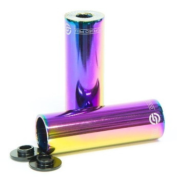 Salt Axle Peg Set - 4-inch 10/14mm - Oil Slick