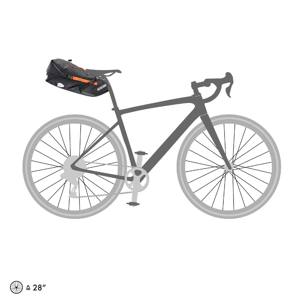 Ortlieb Seat-pack 11l Black Matt