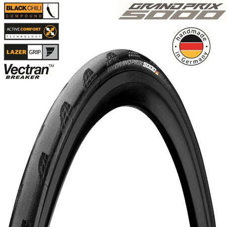 Continental R Gp5000s Tr Fld Black 700x28c