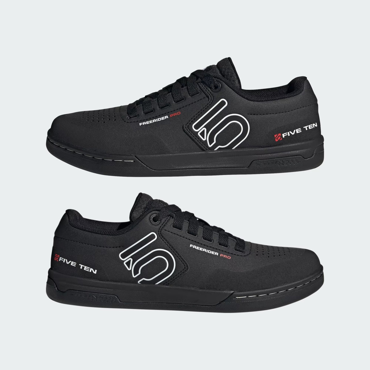 Five Ten Freerider Pro - Flat - Core Black / White / Red [sz:us 10]