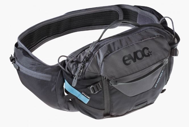 Evoc Hip Pack Pro 3l + 1.5l Bladder - Black/carbon Grey