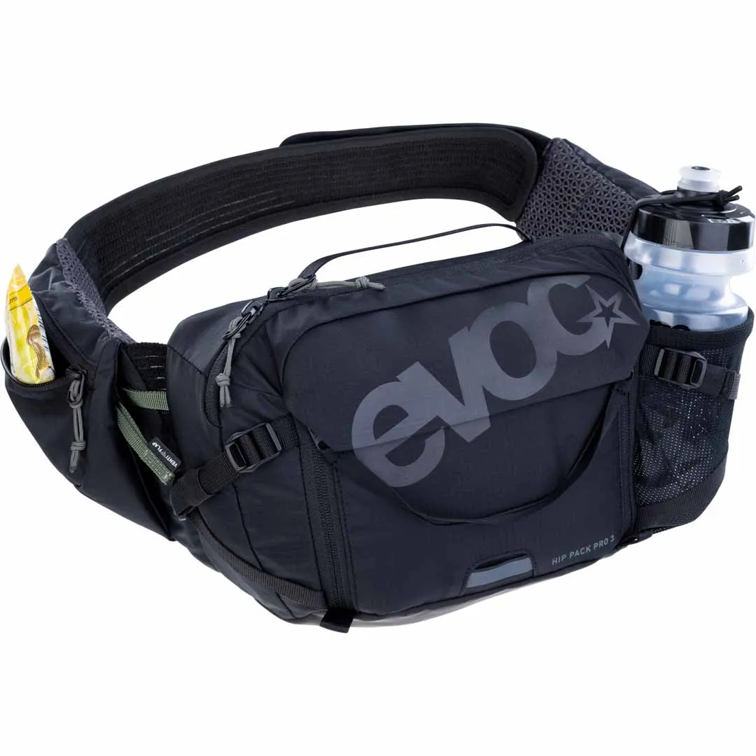 Evoc Hip Pack Pro 3 - One Size - 3l - Black