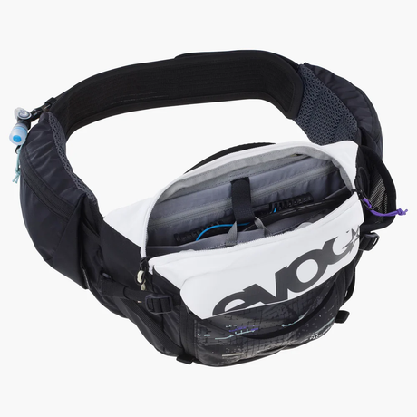 Evoc Hip Pack Pro 3 - One Size - 3l - White / Black / Purple / Teal