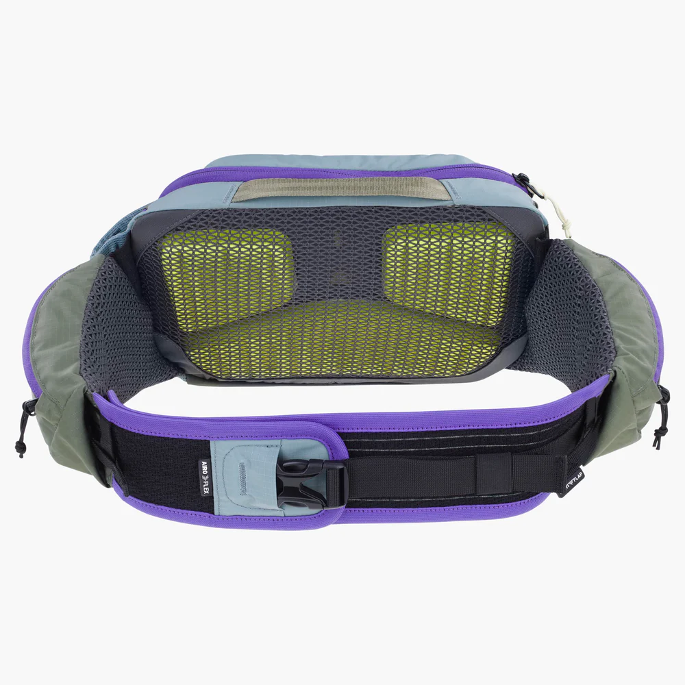 Evoc Hip Pack Pro 3 - One Size - 3l - Steel / Violet / Dark Olive