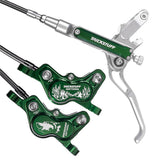 Trickstuff Brakeset - Direttissima - Kevlar Black Hose - Front & Rear - Forest Green - Limited Edition - Set 8 Of 250