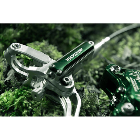 Trickstuff Brakeset - Direttissima - Kevlar Black Hose - Front & Rear - Forest Green - Limited Edition - Set 8 Of 250