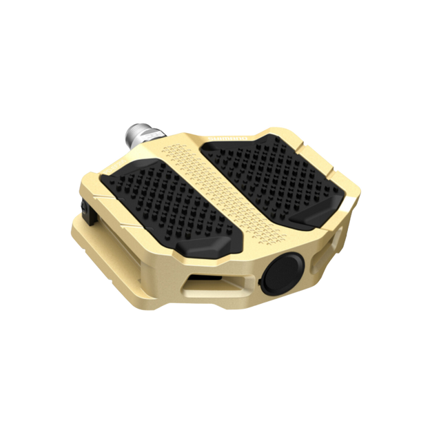 Shimano Pedals Pd-ef205 Flat Platform - With Resin Plate [cl:gold]