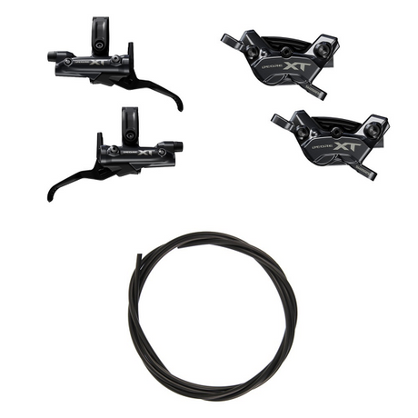 Shimano Deore Xt Brakeset Br-m8220 (upgrade Kit) Inc Spare Pads & Low Viscosity Oil