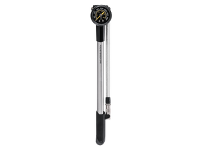 Topeak Pocket Shock Larger Volume High Pressure Shock Pump - Stainless Hose - Dxg Xl