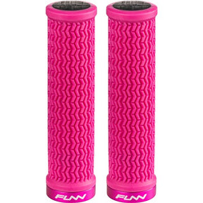 Funn - Grips - Holeshot - Onesided Lock - Triple Fin - 30.5mm - Pink [cl:pink]