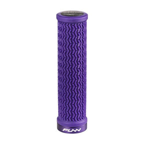 Funn - Grips - Holeshot - Onesided Lock - Triple Fin - 30.5mm - Purple [cl:purple]