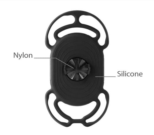 Bone Iphone Holder - Silicone Bike Tie Connect - Garmin Kit - Fits Phone 4.7