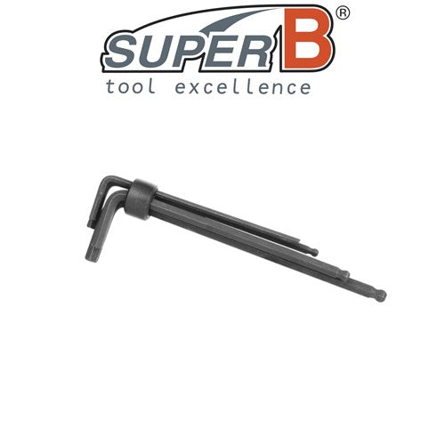 Super B 4 In 1 Hex Key Wrench Set - 3 4 5 6 Allen Keys 