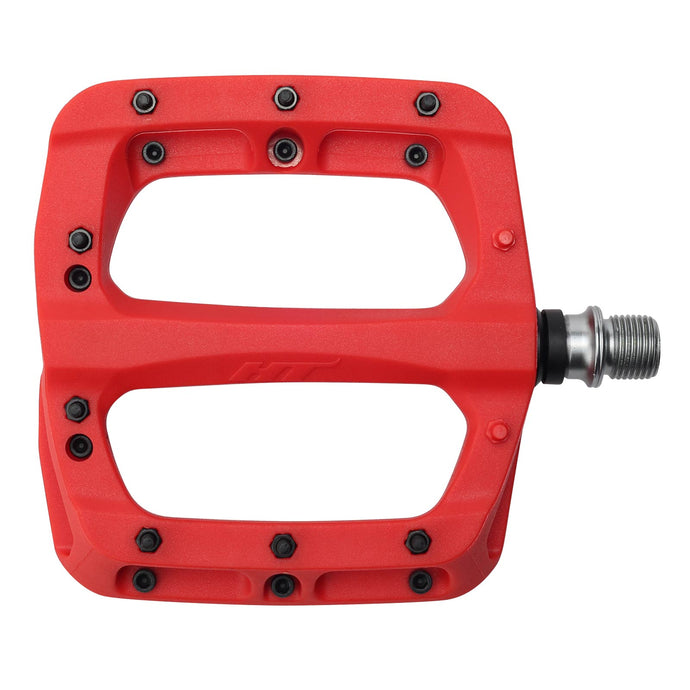 Ht Pedals - Pa03a Flat Nylon Sealed - Red